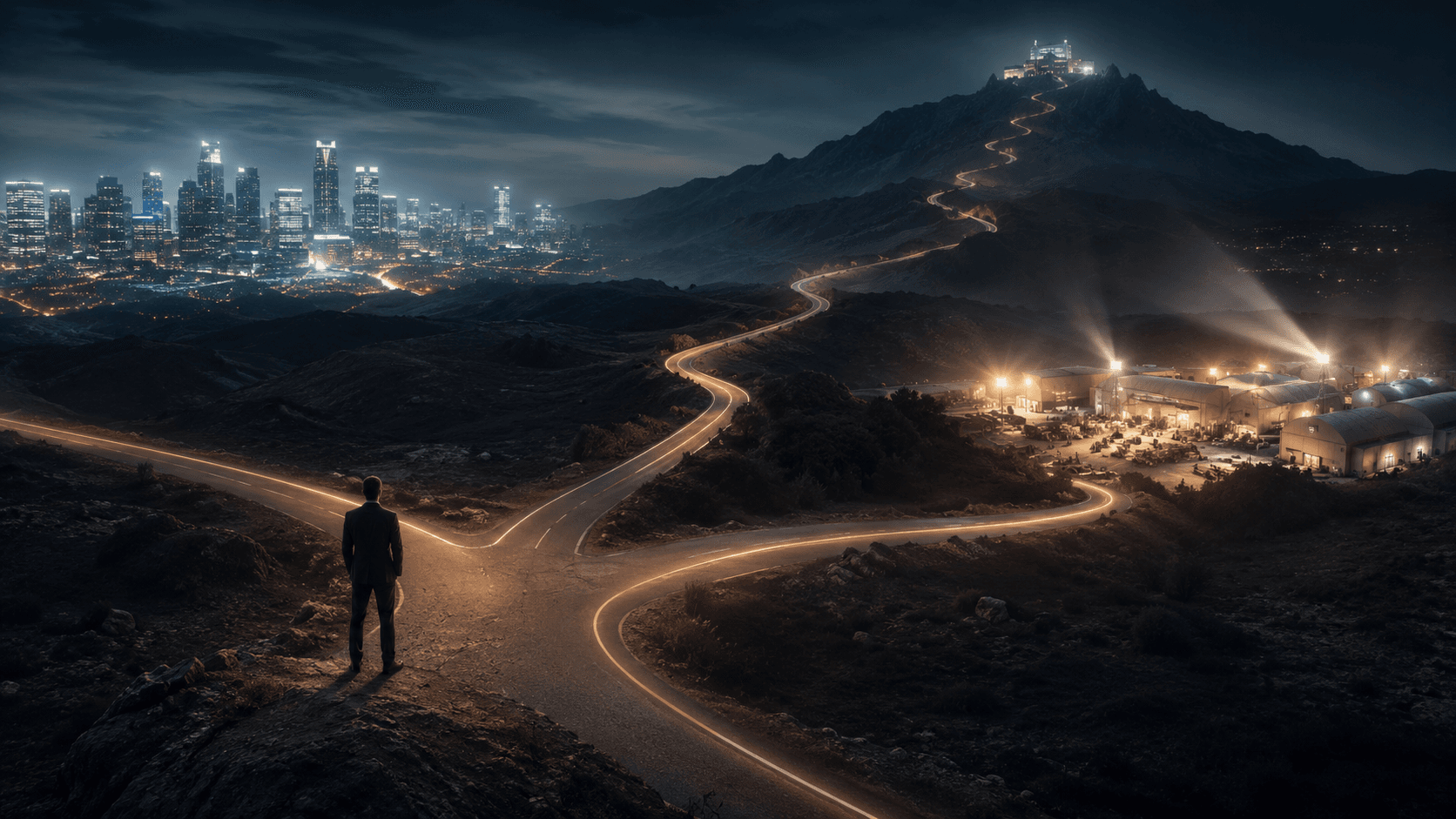 Cinematic still for Pixel Narratives